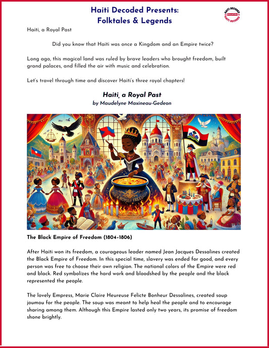 Folktales and Legends: Haiti, A Royal Past