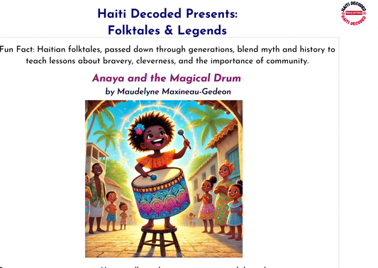 Folktales and Legends: Anaya and the Magical Drums