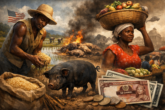 Haiti's native pig, rice and local farming