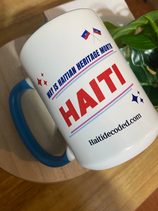 HHM mug to commemorate  Haitian Flag Day