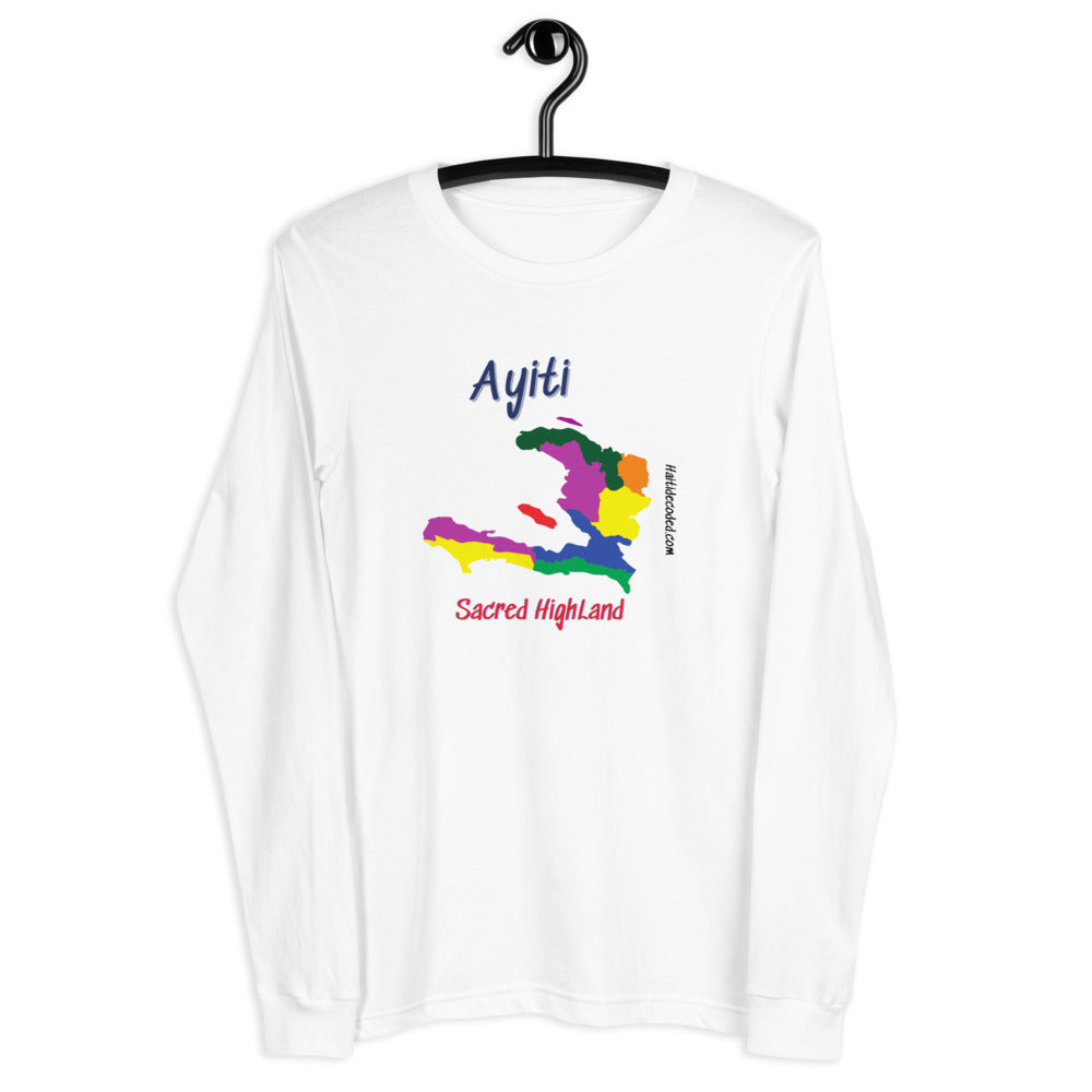 Ayiti meaning -unisex Long Sleeve Tee